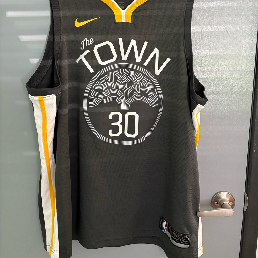 Nike Swingman Steph Curry Golden State Warriors "The Town" Jersey